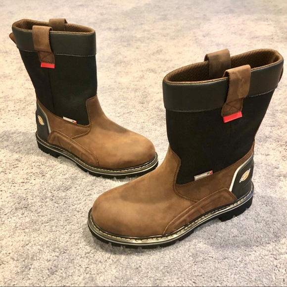 dickies tan boots